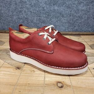 🔥 Worn Once Samuel Hubbard Free‎ Leather Shoes Men’s Sz 9 Medium - Rust Nubuck